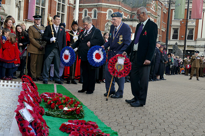 4A-Wreath laying at Croydon Cenotaph - Iggy Tavares.jpg